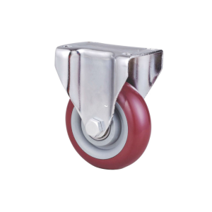 Rigid Plate Caster WJ-401C 4"-100mm 120Kg