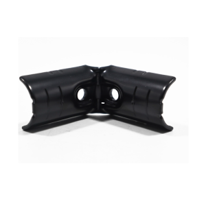 Inner Corner Steel Joint Black W-2-BK