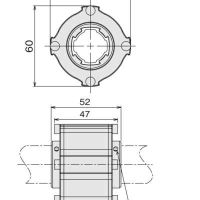 Karakuri Rotational Connector 28AT-1